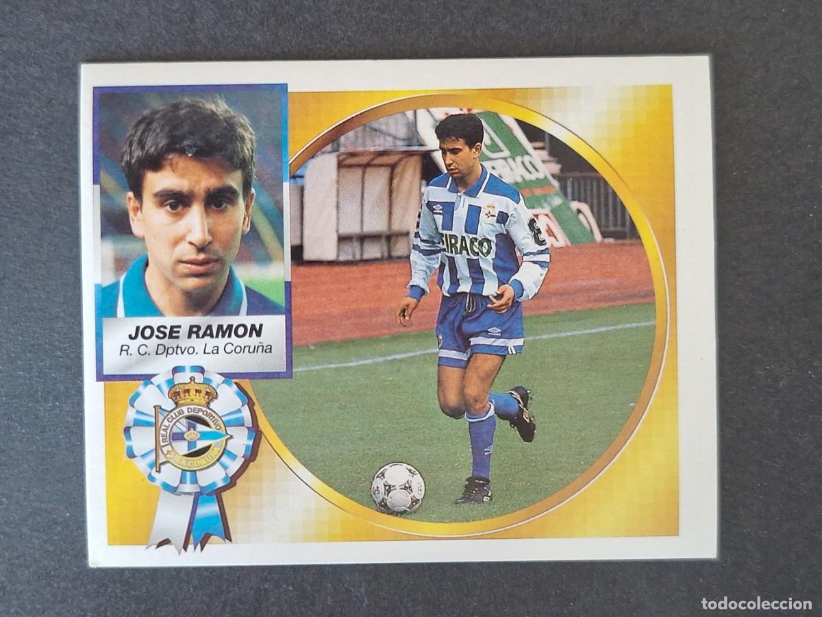 Cromos de f&uacute;tbol: L4 JOSE RAMON DEPORTIVO DE LA CORU&Ntilde;A LIGA ESTE 1994 1995 94 95 SIN PEGAR NUNCA PEGADO