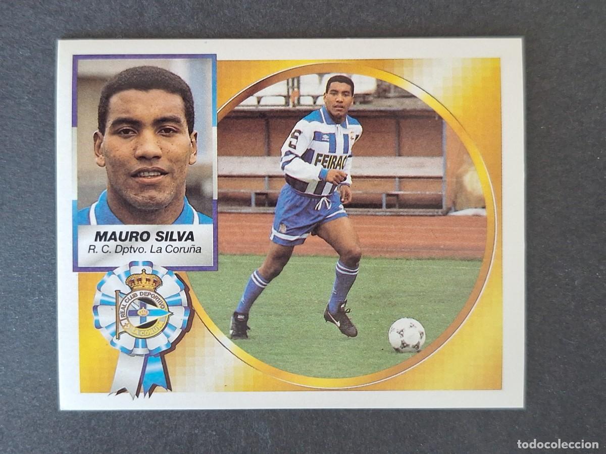 Cromos de f&uacute;tbol: L4 MAURO SILVA DEPORTIVO DE LA CORU&Ntilde;A LIGA ESTE 1994 1995 94 95 SIN PEGAR NUNCA PEGADO