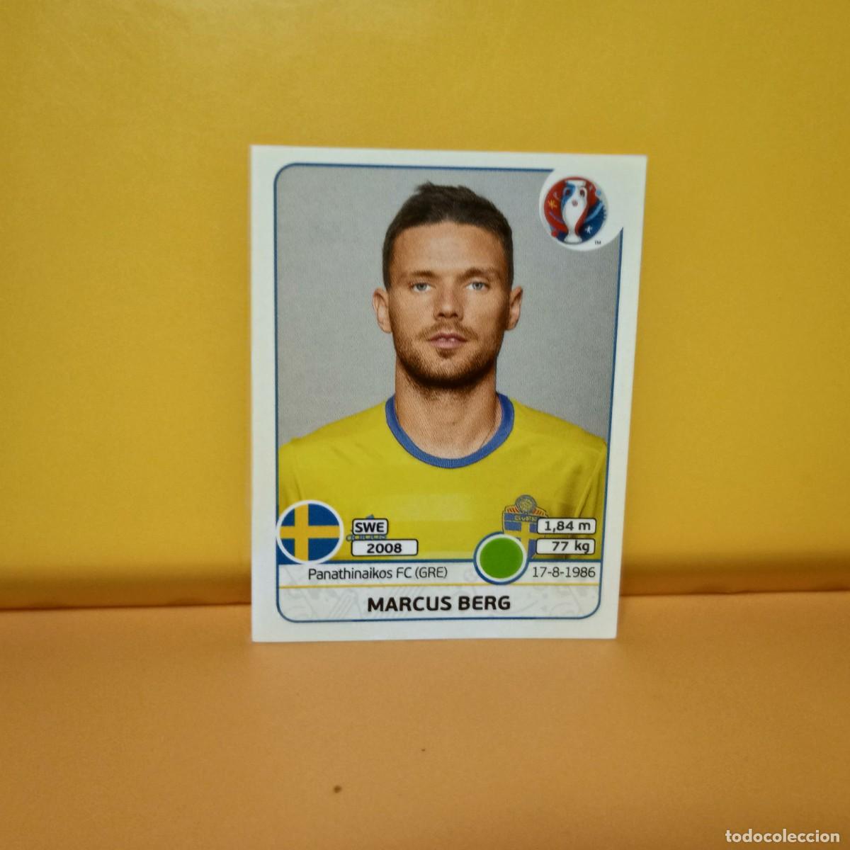 Cromos de f&uacute;tbol: PANINI EURO 2016 FRANCE; EUROCOPA FRANCIA: SUECIA BERG 565
