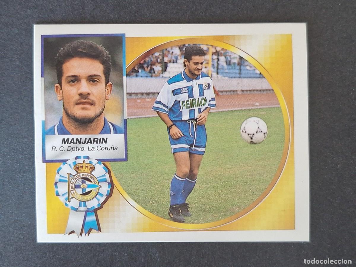 Cromos de f&uacute;tbol: L4 MANJARIN DEPORTIVO DE LA CORU&Ntilde;A LIGA ESTE 1994 1995 94 95 SIN PEGAR NUNCA PEGADO