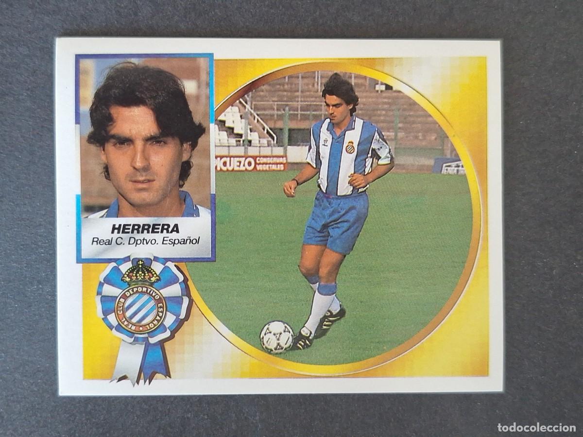 Cromos de f&uacute;tbol: L4 HERRERA R. C. D. ESPA&Ntilde;OL LIGA ESTE 1994 1995 94 95 SIN PEGAR NUNCA PEGADO