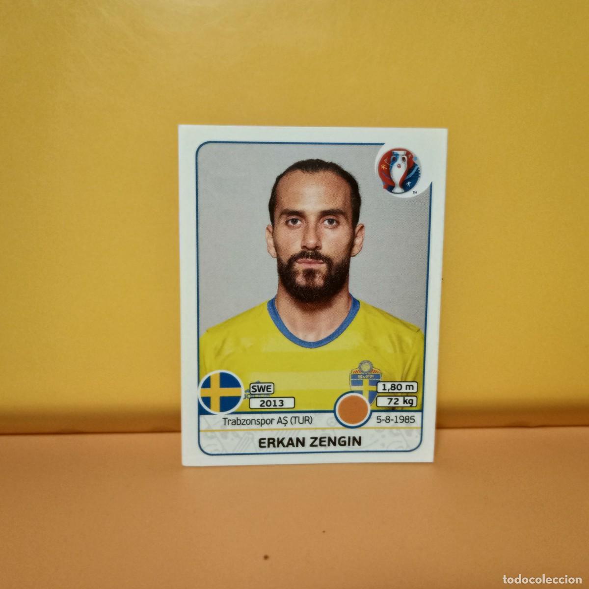 Cromos de f&uacute;tbol: PANINI EURO 2016 FRANCE; EUROCOPA FRANCIA: SUECIA ERKAN ZENGIN 563