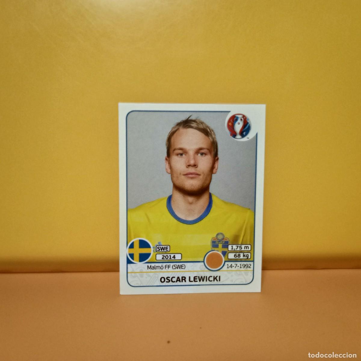 Cromos de f&uacute;tbol: PANINI EURO 2016 FRANCE; EUROCOPA FRANCIA: SUECIA LEWICKI 562