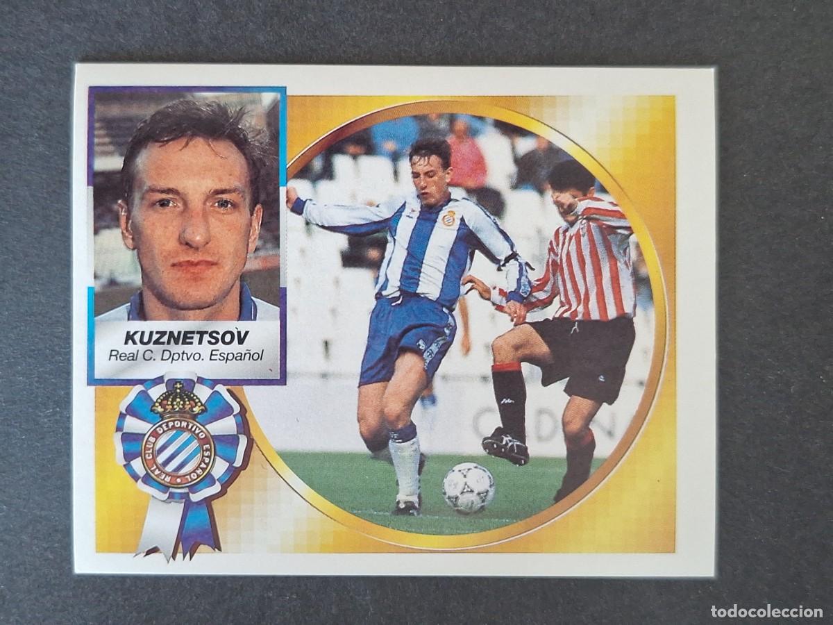 Cromos de f&uacute;tbol: L4 KUZNETSOV R. C. D. ESPA&Ntilde;OL LIGA ESTE 1994 1995 94 95 SIN PEGAR NUNCA PEGADO