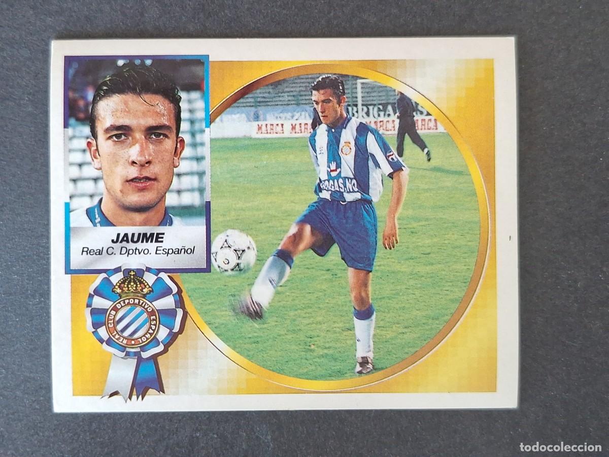 Cromos de f&uacute;tbol: L4 JAUME R. C. D. ESPA&Ntilde;OL LIGA ESTE 1994 1995 94 95 SIN PEGAR NUNCA PEGADO