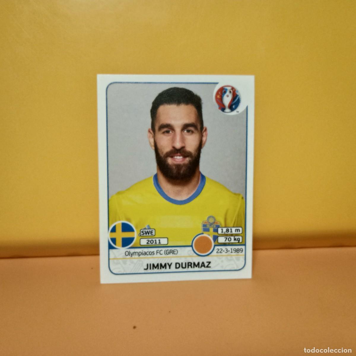 Cromos de f&uacute;tbol: PANINI EURO 2016 FRANCE; EUROCOPA FRANCIA: SUECIA DURMAZ 557