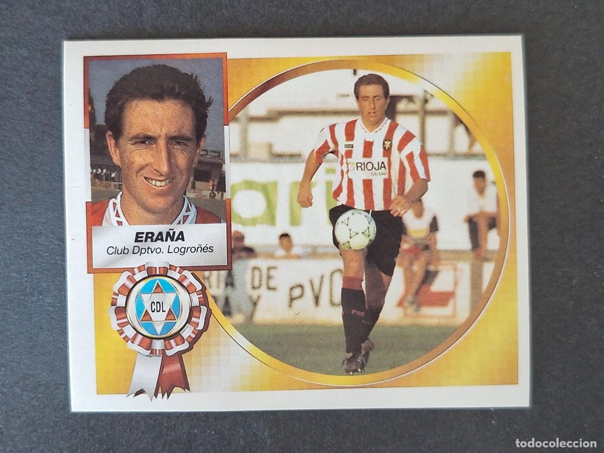 Cromos de f&uacute;tbol: L4 ERA&Ntilde;A C. D. LOGRO&Ntilde;ES LIGA ESTE 1994 1995 94 95 SIN PEGAR NUNCA PEGADO