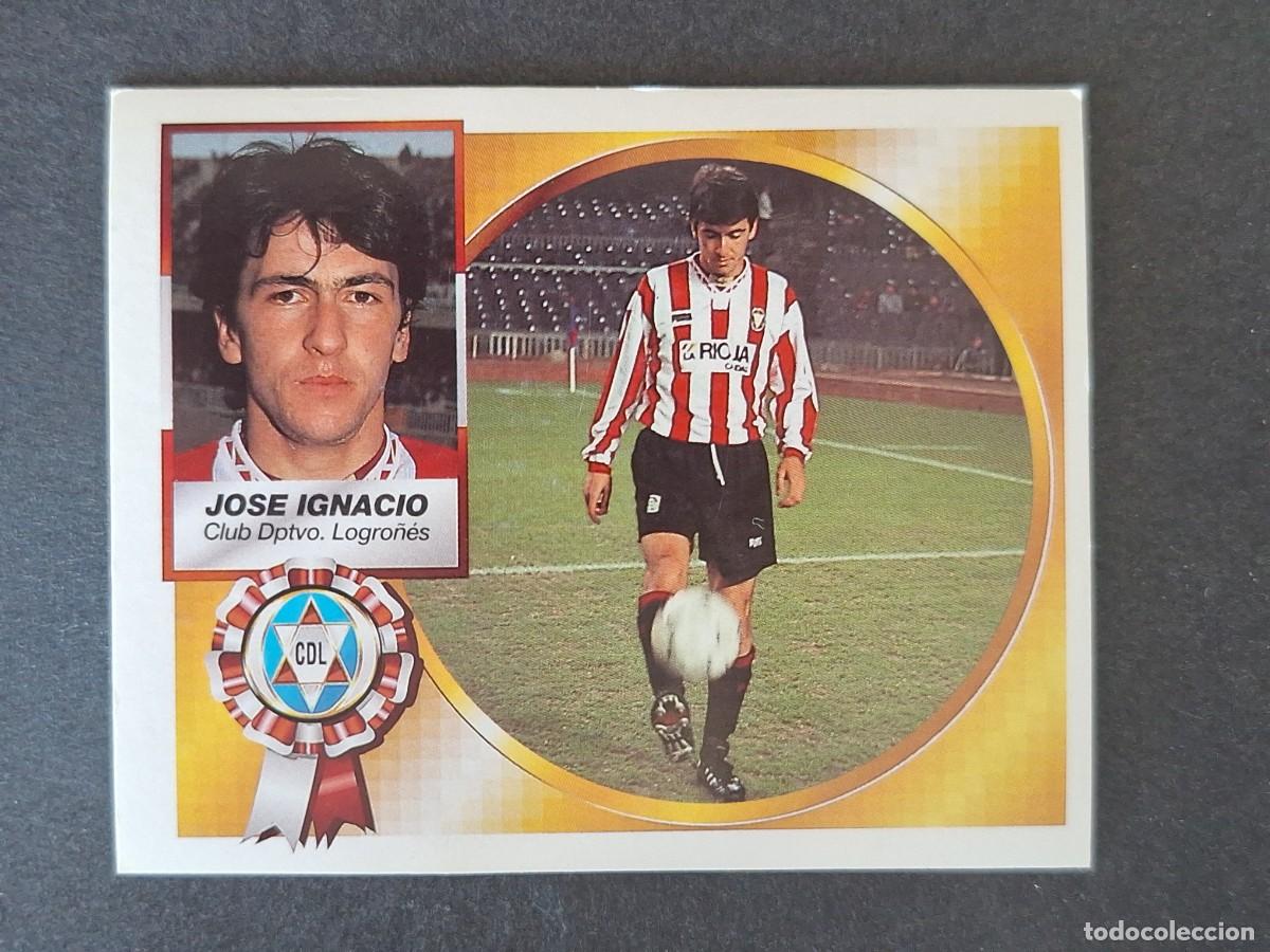 Cromos de f&uacute;tbol: L4 JOSE IGNACIO C. D. LOGRO&Ntilde;ES LIGA ESTE 1994 1995 94 95 SIN PEGAR NUNCA PEGADO