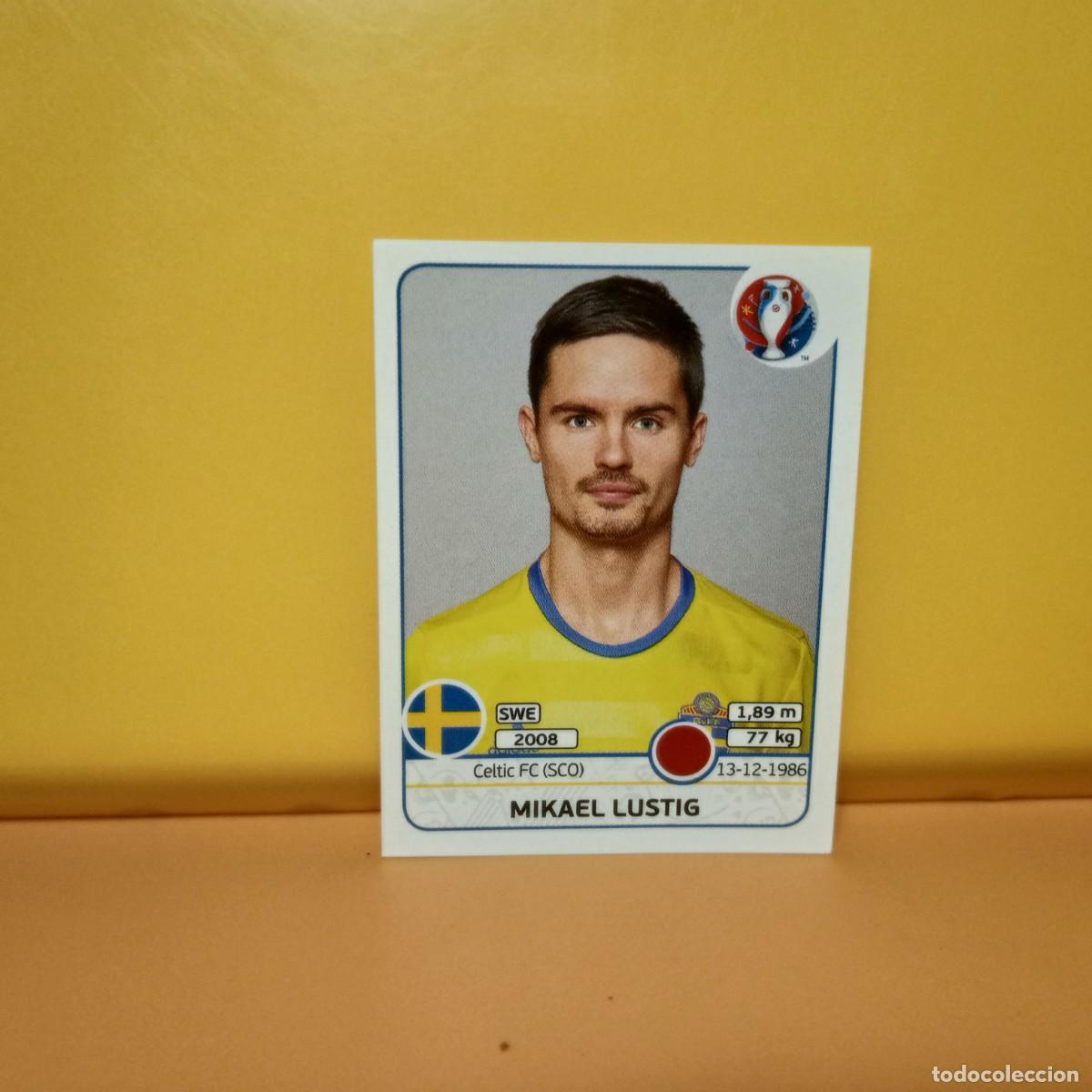 Cromos de f&uacute;tbol: PANINI EURO 2016 FRANCE; EUROCOPA FRANCIA: SUECIA LUSTIG 554