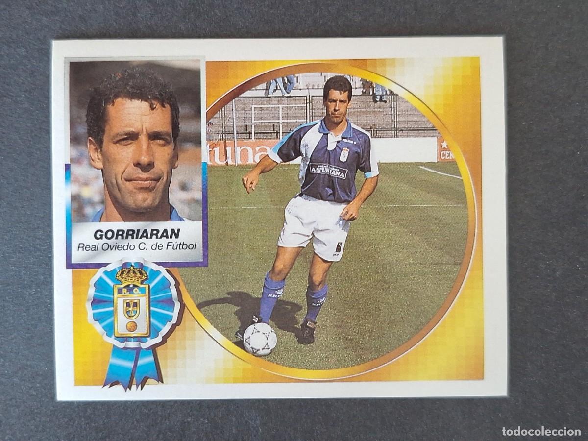 Cromos de f&uacute;tbol: L4 GORRIARAN REAL OVIEDO LIGA ESTE 1994 1995 94 95 SIN PEGAR NUNCA PEGADO