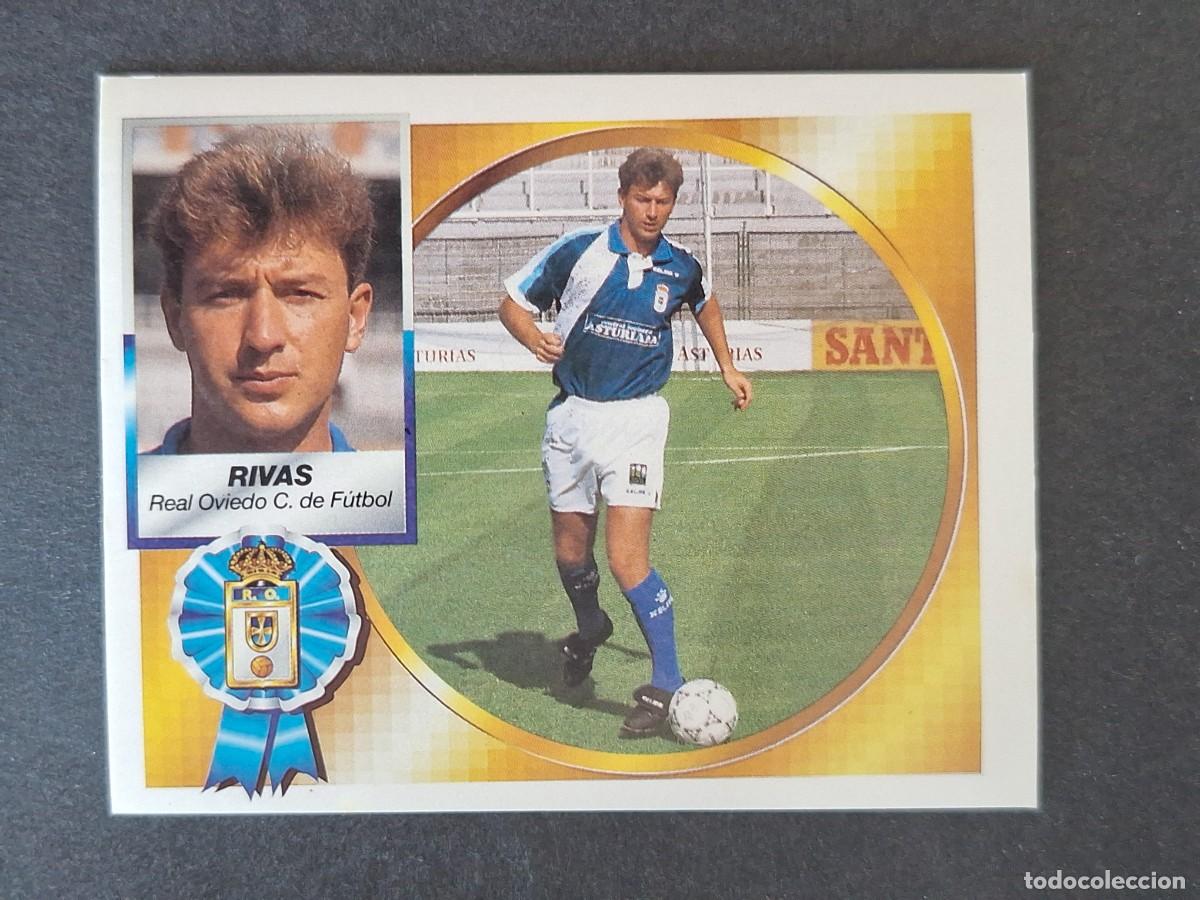 Cromos de f&uacute;tbol: L4 RIVAS REAL OVIEDO LIGA ESTE 1994 1995 94 95 SIN PEGAR NUNCA PEGADO