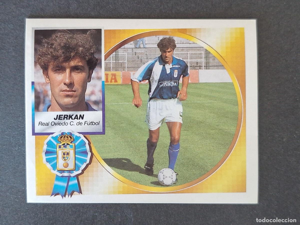 Cromos de f&uacute;tbol: L4 JERKAN REAL OVIEDO LIGA ESTE 1994 1995 94 95 SIN PEGAR NUNCA PEGADO