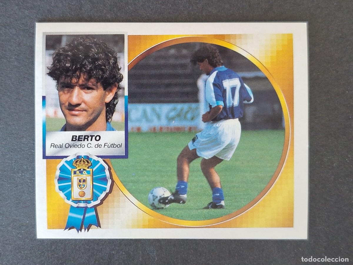 Cromos de f&uacute;tbol: L4 BERTO REAL OVIEDO LIGA ESTE 1994 1995 94 95 SIN PEGAR NUNCA PEGADO