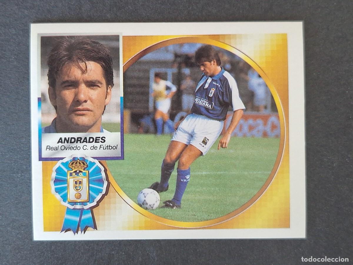 Cromos de f&uacute;tbol: L4 ANDRADES REAL OVIEDO LIGA ESTE 1994 1995 94 95 SIN PEGAR NUNCA PEGADO