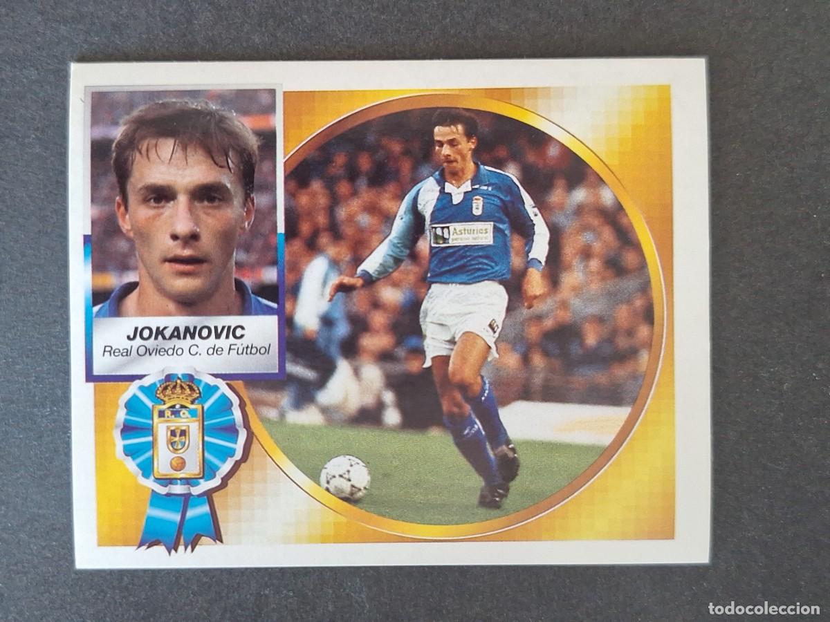 Cromos de f&uacute;tbol: L4 JOKANOVIC REAL OVIEDO LIGA ESTE 1994 1995 94 95 SIN PEGAR NUNCA PEGADO