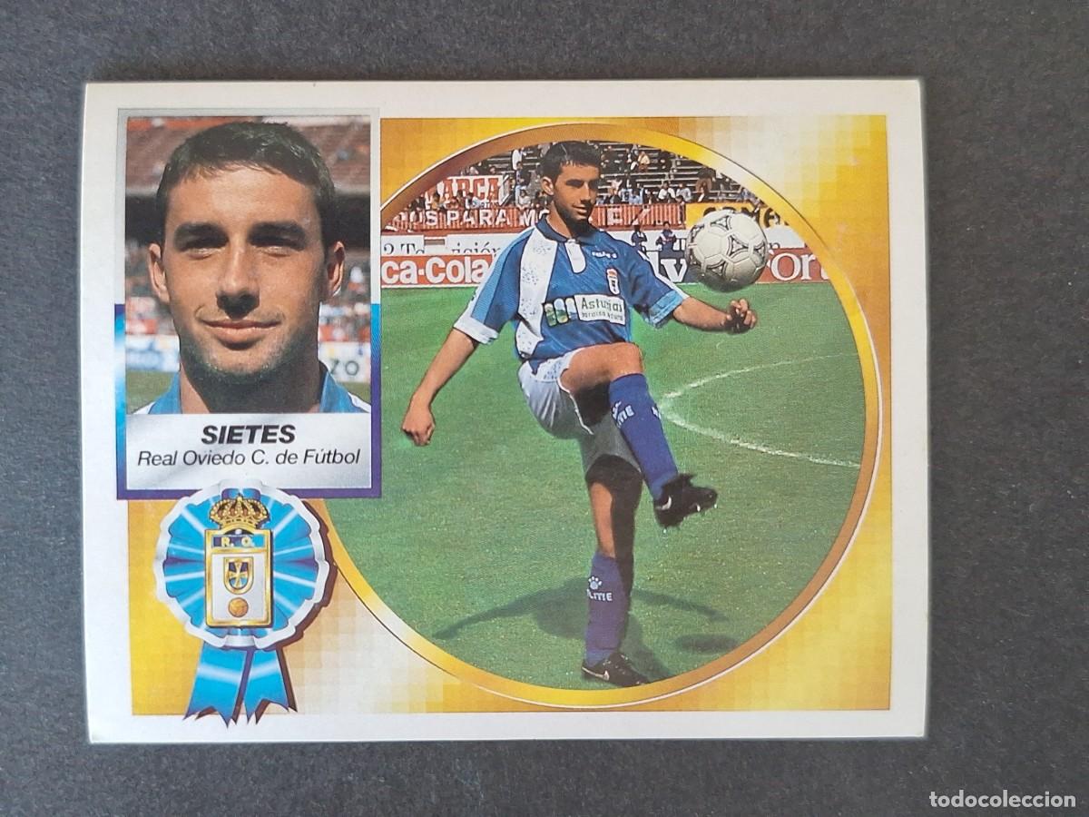 Cromos de f&uacute;tbol: L4 SIETES REAL OVIEDO LIGA ESTE 1994 1995 94 95 SIN PEGAR NUNCA PEGADO