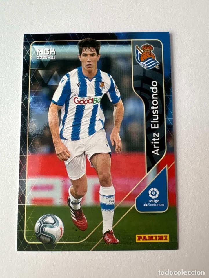 Cromos de f&uacute;tbol: Carta Aritz Elustondo Real Sociedad 258 Megacracks 2020-21