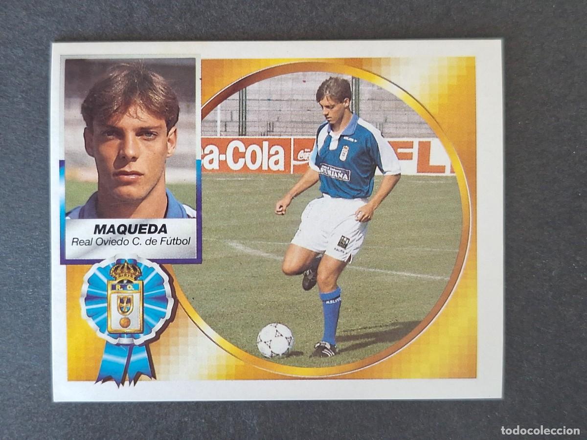 Cromos de f&uacute;tbol: L4 MAQUEDA REAL OVIEDO LIGA ESTE 1994 1995 94 95 SIN PEGAR NUNCA PEGADO