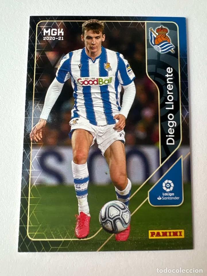 Cromos de f&uacute;tbol: Carta Diego Llorente Real Sociedad 259 Megacracks 2020-21