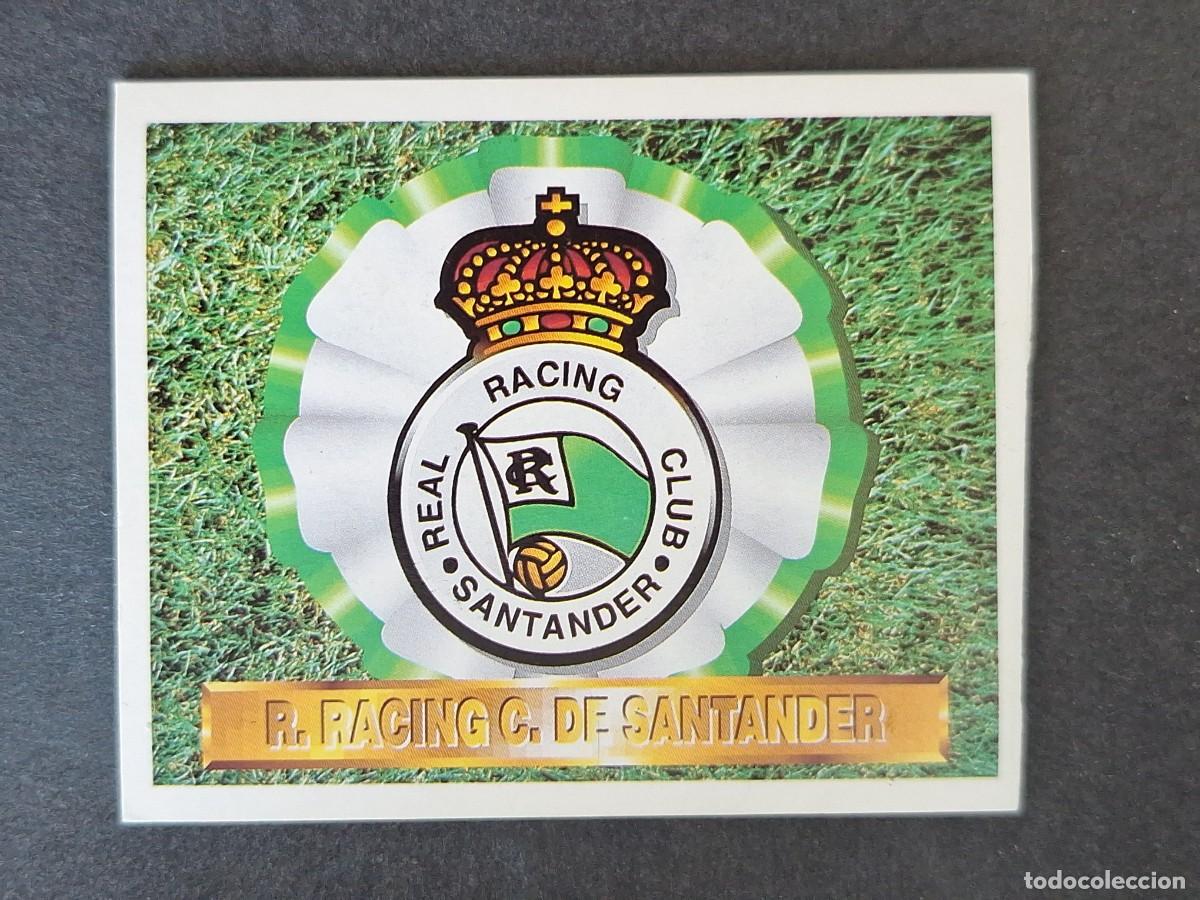Cromos de f&uacute;tbol: L4 ESCUDO RACING DE SANTANDER LIGA ESTE 1994 1995 94 95 SIN PEGAR NUNCA PEGADO