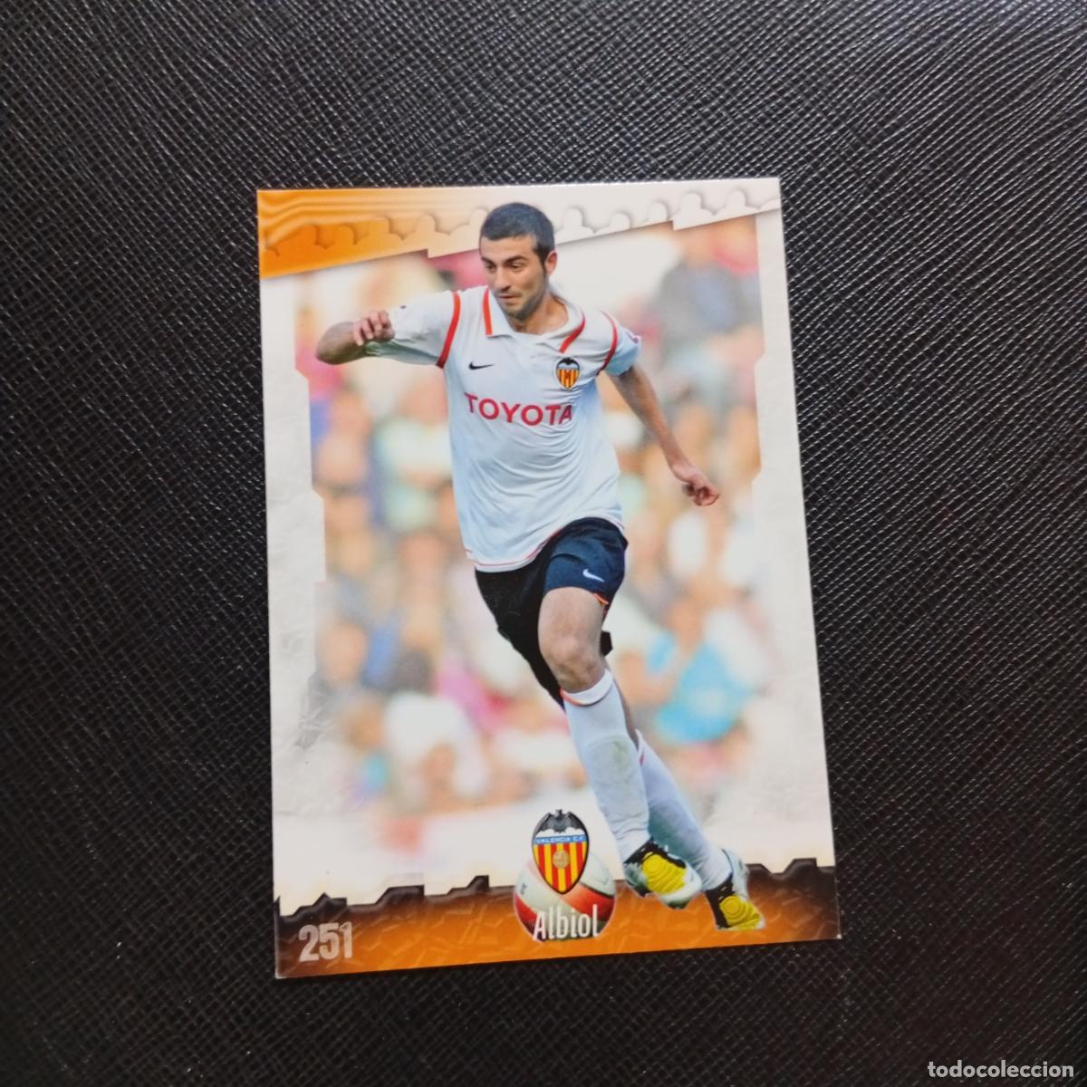 Cromos de f&uacute;tbol: 251 ALBIOL VALENCIA MUNDICROMO QUIZ GAME 2008 2009 FUTBOL 08 09 - A211 PG31