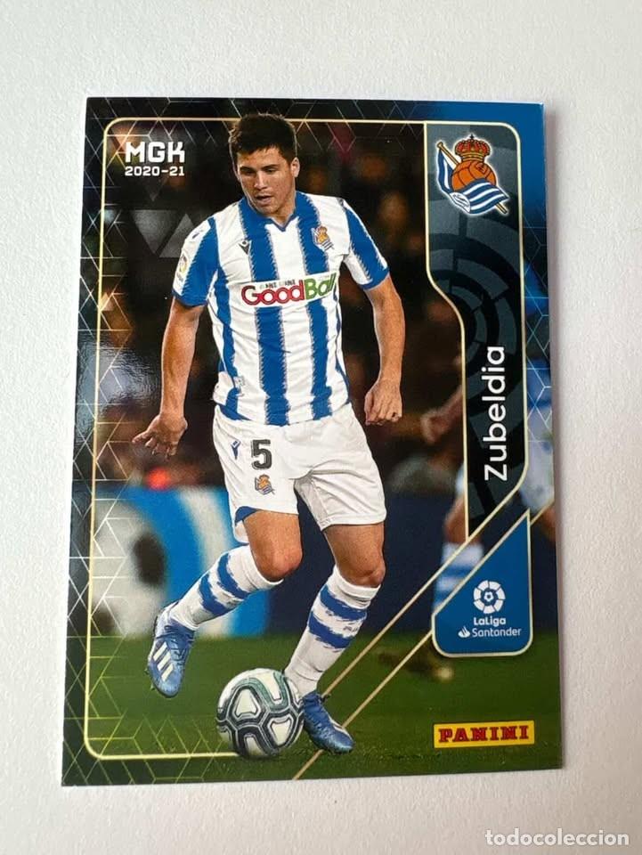 Cromos de f&uacute;tbol: Carta Zubeldia Real Sociedad 261 Megacracks 2020-21