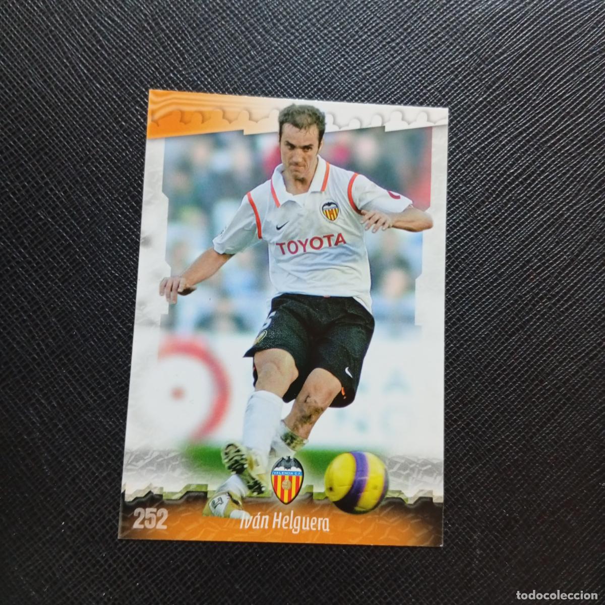 Cromos de f&uacute;tbol: 252 IVAN HELGUERA VALENCIA MUNDICROMO QUIZ GAME 2008 2009 FUTBOL 08 09 - A211 PG31