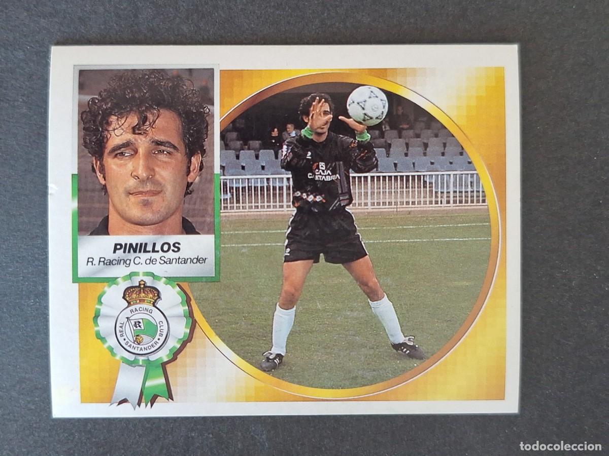Cromos de f&uacute;tbol: L4 PINILLOS RACING DE SANTANDER LIGA ESTE 1994 1995 94 95 SIN PEGAR NUNCA PEGADO
