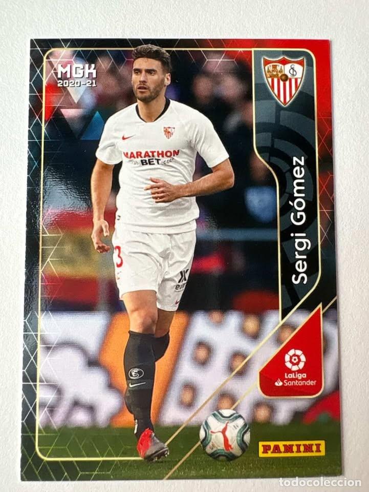 Cromos de f&uacute;tbol: Carta Sergio G&oacute;mez Sevilla 277 Megacracks 2020-21