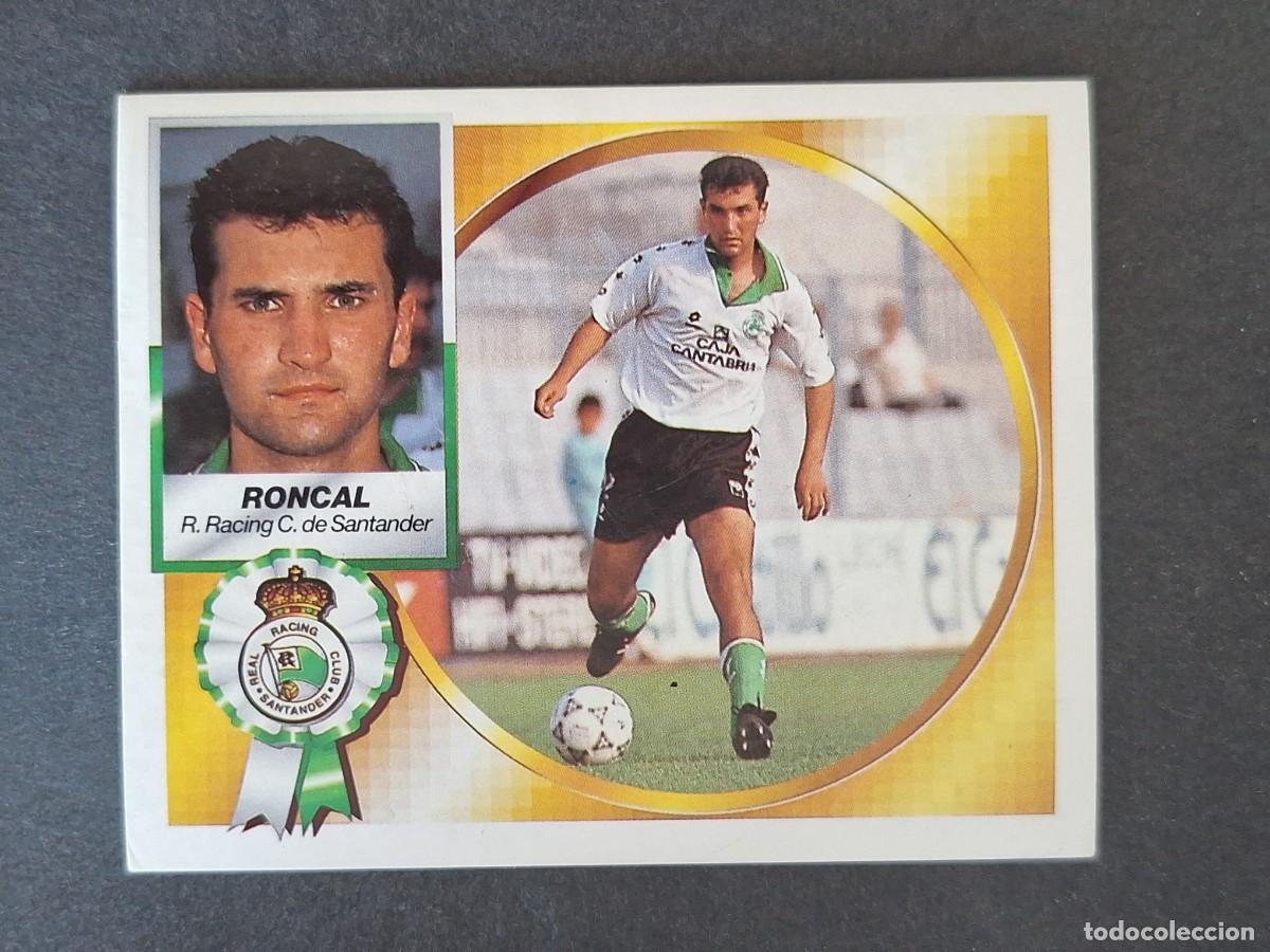 Cromos de f&uacute;tbol: L4 RONCAL RACING DE SANTANDER LIGA ESTE 1994 1995 94 95 SIN PEGAR NUNCA PEGADO