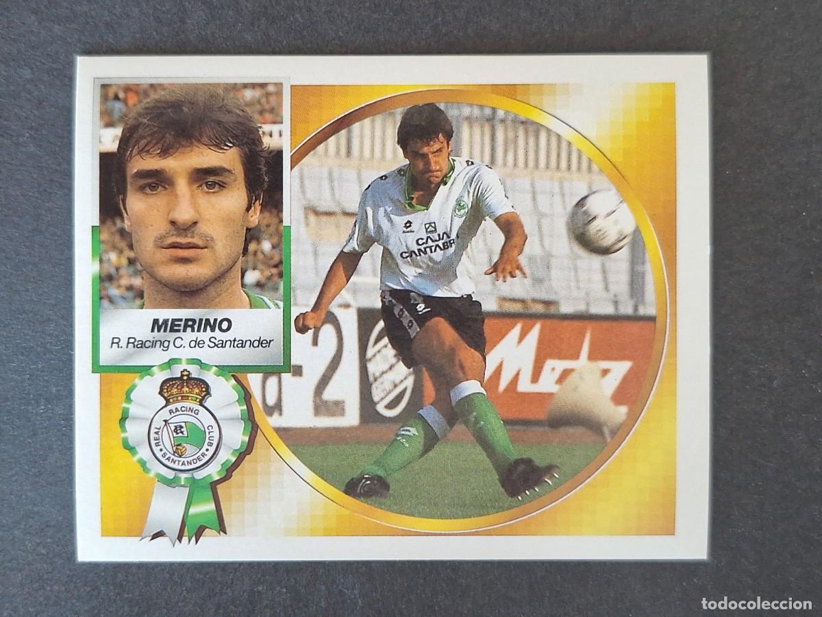 Cromos de f&uacute;tbol: L4 MERINO RACING DE SANTANDER LIGA ESTE 1994 1995 94 95 SIN PEGAR NUNCA PEGADO