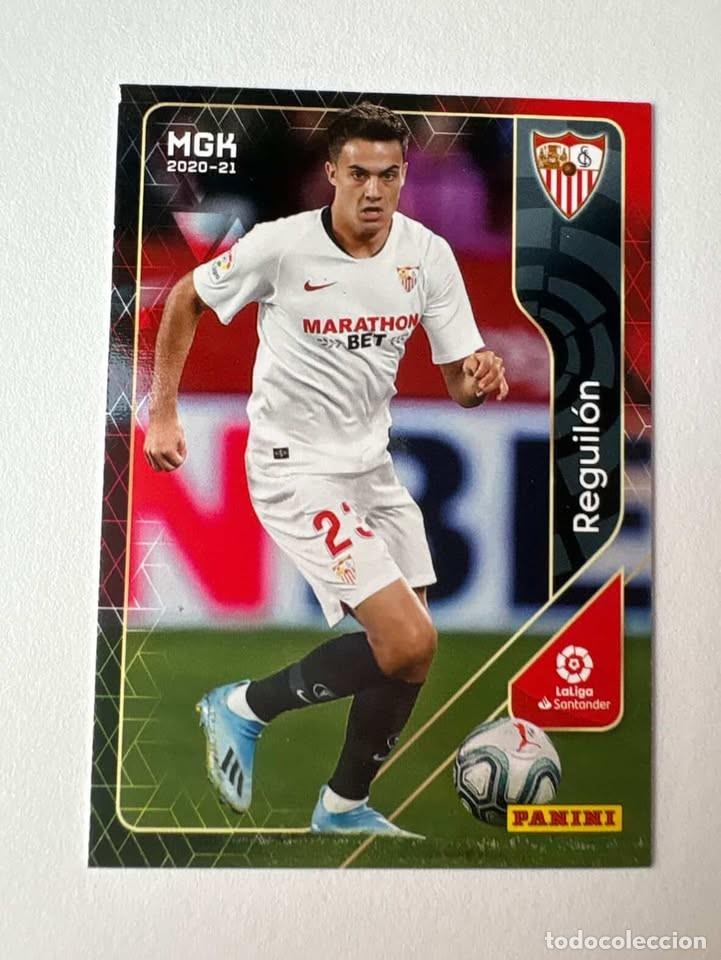 Cromos de f&uacute;tbol: Carta Reguil&oacute;n Sevilla 278 Megacracks 2020-21