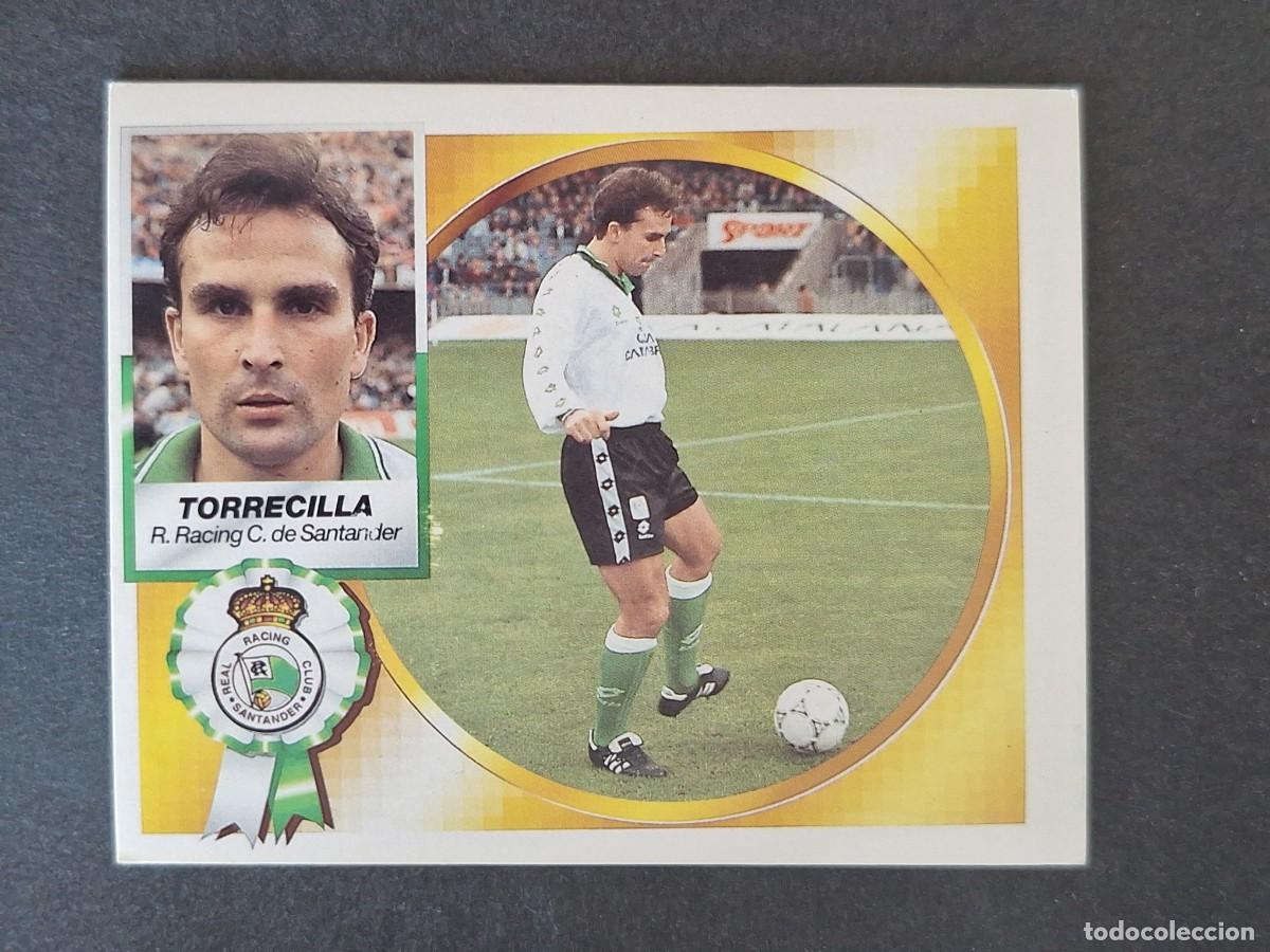Cromos de f&uacute;tbol: L4 TORRECILLA RACING DE SANTANDER LIGA ESTE 1994 1995 94 95 SIN PEGAR NUNCA PEGADO
