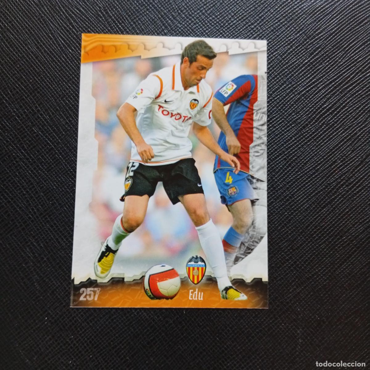 Cromos de f&uacute;tbol: 257 EDU VALENCIA MUNDICROMO QUIZ GAME 2008 2009 FUTBOL 08 09 - A211 PG31