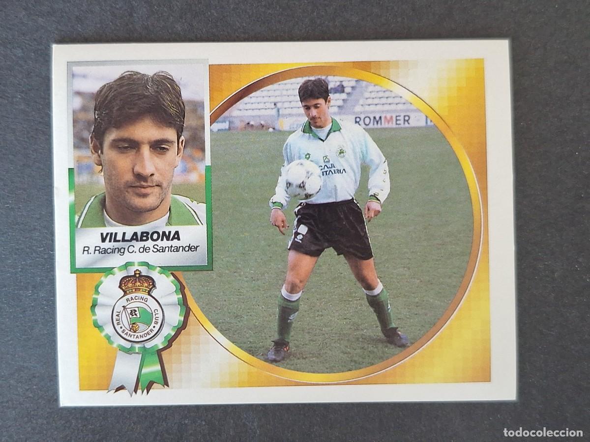 Cromos de f&uacute;tbol: L4 VILLABONA RACING DE SANTANDER LIGA ESTE 1994 1995 94 95 SIN PEGAR NUNCA PEGADO