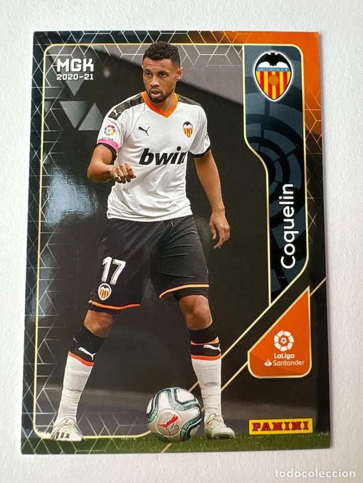 Cromos de f&uacute;tbol: Carta Coquelin Valencia 298 Megacracks 2020-21