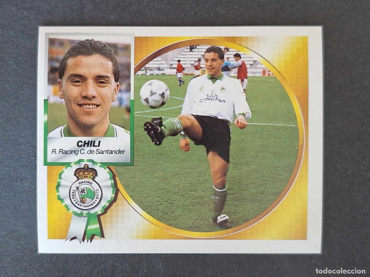 Cromos de f&uacute;tbol: L4 CHILI RACING DE SANTANDER LIGA ESTE 1994 1995 94 95 SIN PEGAR NUNCA PEGADO