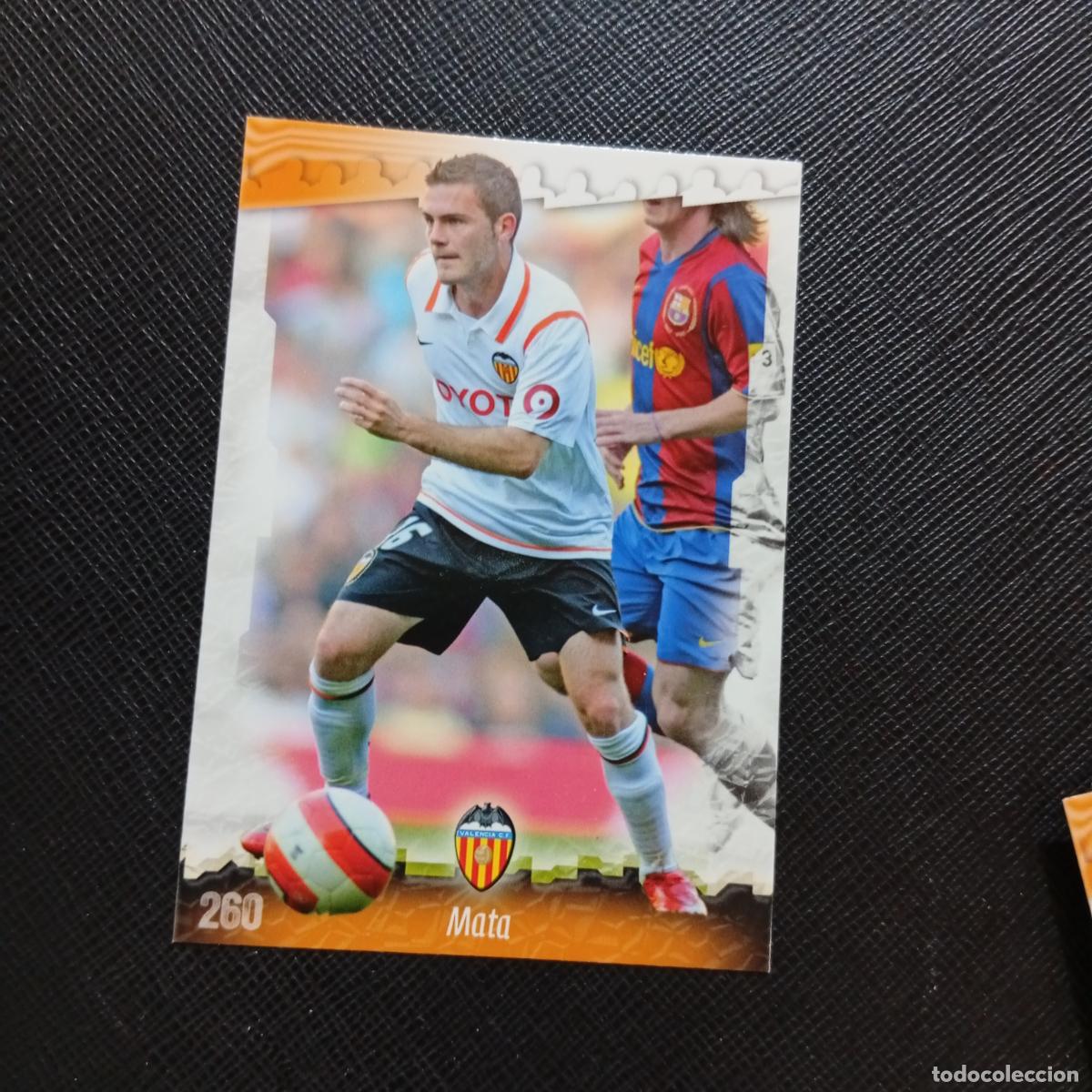 Cromos de f&uacute;tbol: 260 MATA VALENCIA MUNDICROMO QUIZ GAME 2008 2009 FUTBOL 08 09 - A211 PG32