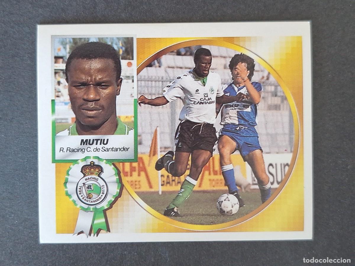 Cromos de f&uacute;tbol: L4 MUTIU RACING DE SANTANDER LIGA ESTE 1994 1995 94 95 SIN PEGAR NUNCA PEGADO