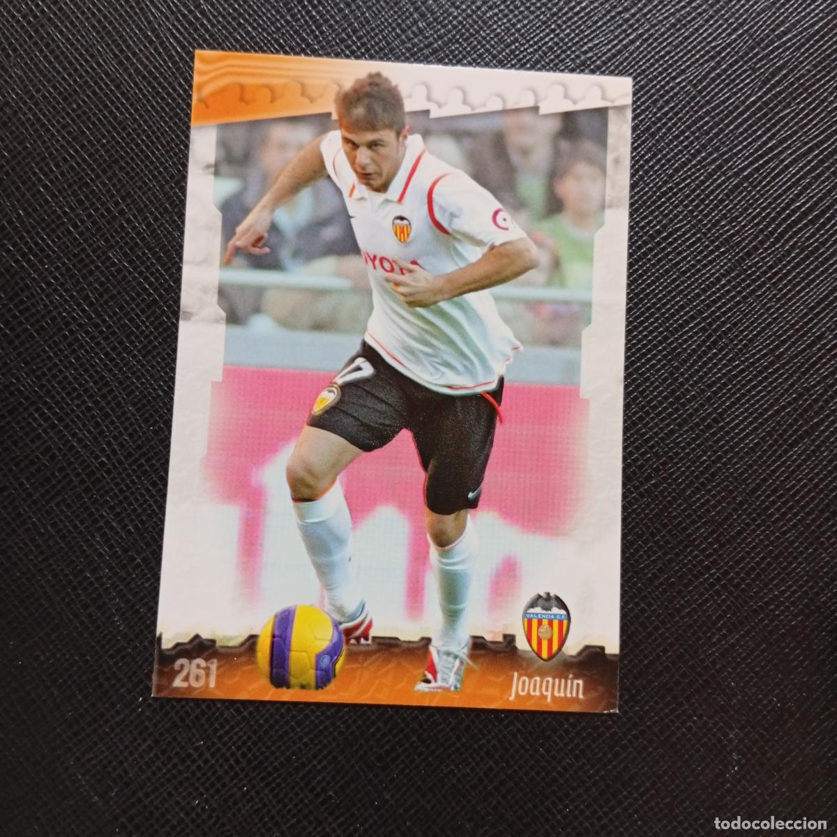 Cromos de f&uacute;tbol: 261 JOAQUIN VALENCIA MUNDICROMO QUIZ GAME 2008 2009 FUTBOL 08 09 - A211 PG32