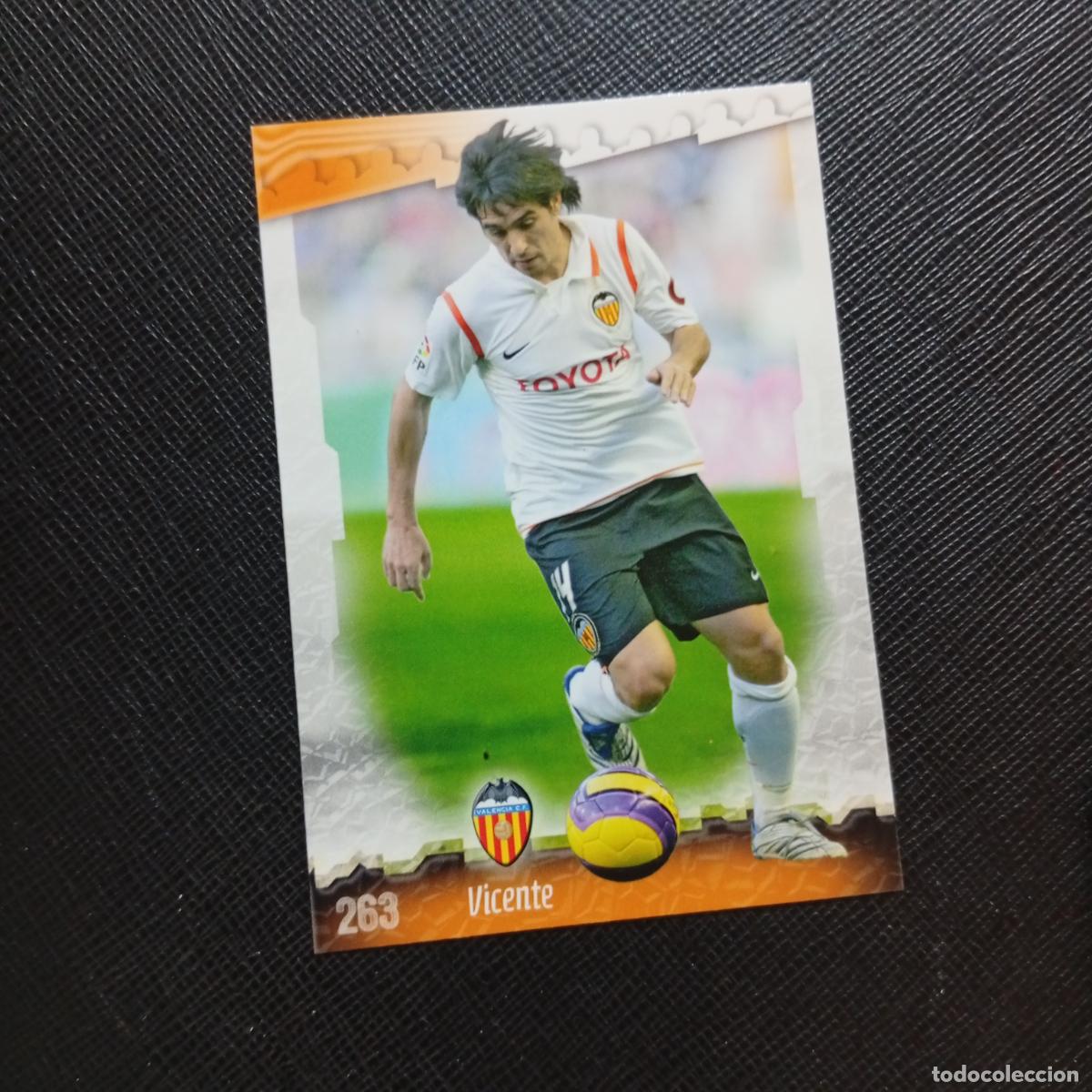 Cromos de f&uacute;tbol: 263 VICENTE VALENCIA MUNDICROMO QUIZ GAME 2008 2009 FUTBOL 08 09 - A211 PG32