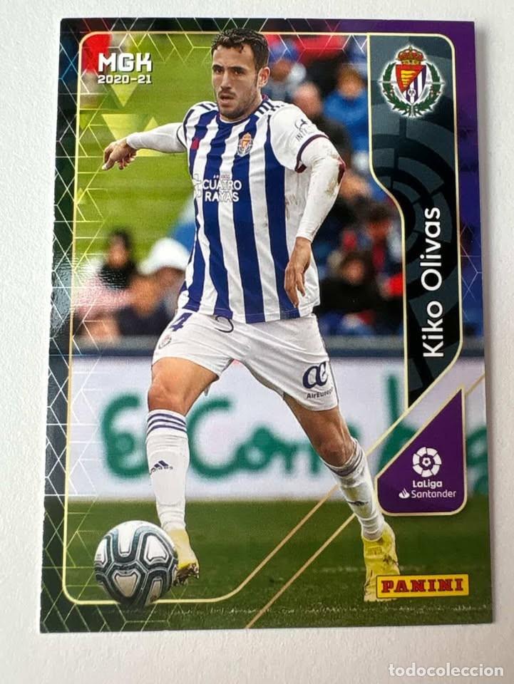 Cromos de f&uacute;tbol: Carta Kiko Olivas Valladolid 313 Megacracks 2020-21