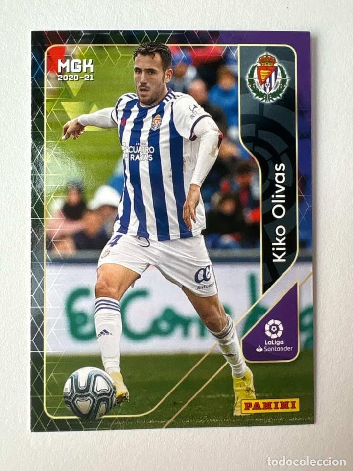Cromos de f&uacute;tbol: Carta Kiko Olivas Valladolid 313 Megacracks 2020-21