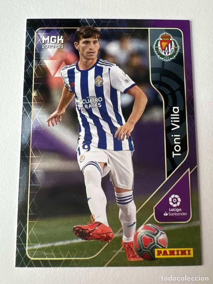 Cromos de f&uacute;tbol: Carta Toni Villas Valladolid 320 Megacracks 2020-21