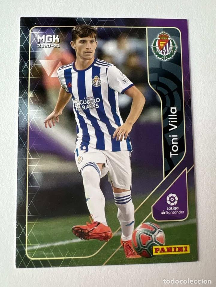 Cromos de f&uacute;tbol: Carta Toni Villas Valladolid 320 Megacracks 2020-21