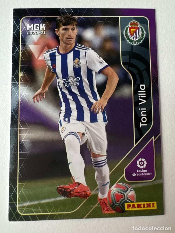 Cromos de f&uacute;tbol: Carta Toni Villas Valladolid 320 Megacracks 2020-21