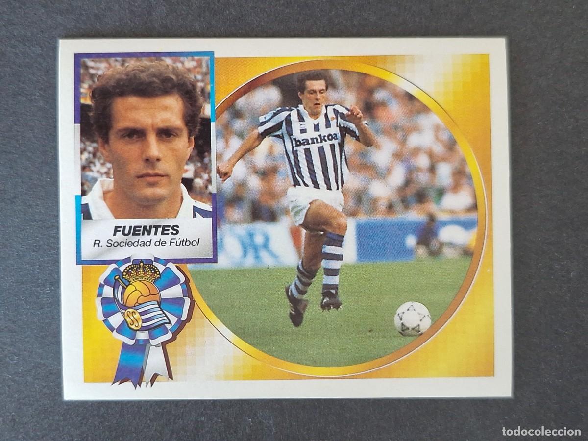Cromos de f&uacute;tbol: L4 FUENTES REAL SOCIEDAD LIGA ESTE 1994 1995 94 95 SIN PEGAR NUNCA PEGADO
