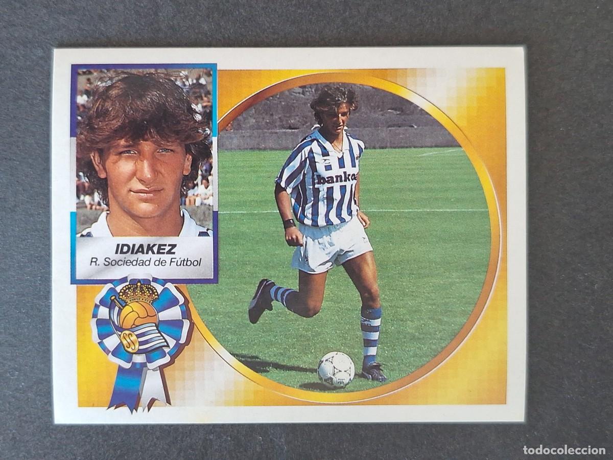 Football Stickers: L4 IDIAKEZ REAL SOCIEDAD LIGA ESTE 1994 1995 94 95 SIN PEGAR NUNCA PEGADO