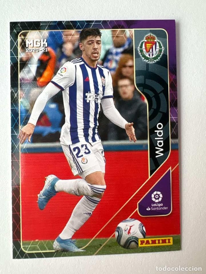 Football Stickers: Carta Waldo Valladolid 321 Megacracks 2020-21