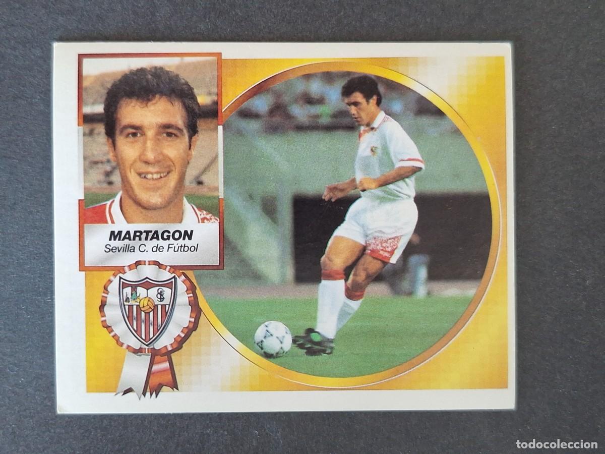 Cromos de f&uacute;tbol: L4 MARTAGON SEVILLA C. F. LIGA ESTE 1994 1995 94 95 SIN PEGAR NUNCA PEGADO